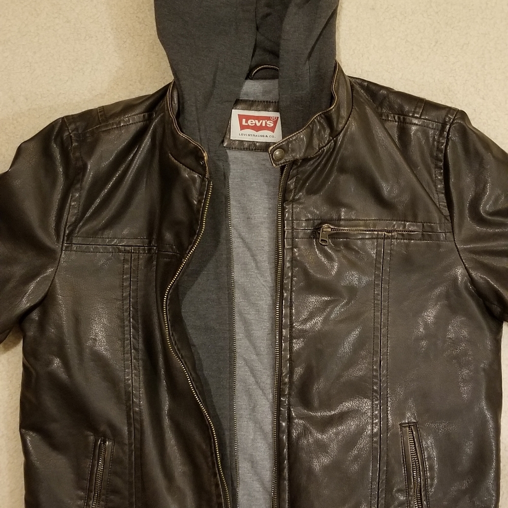 Levi's faux leather jacket